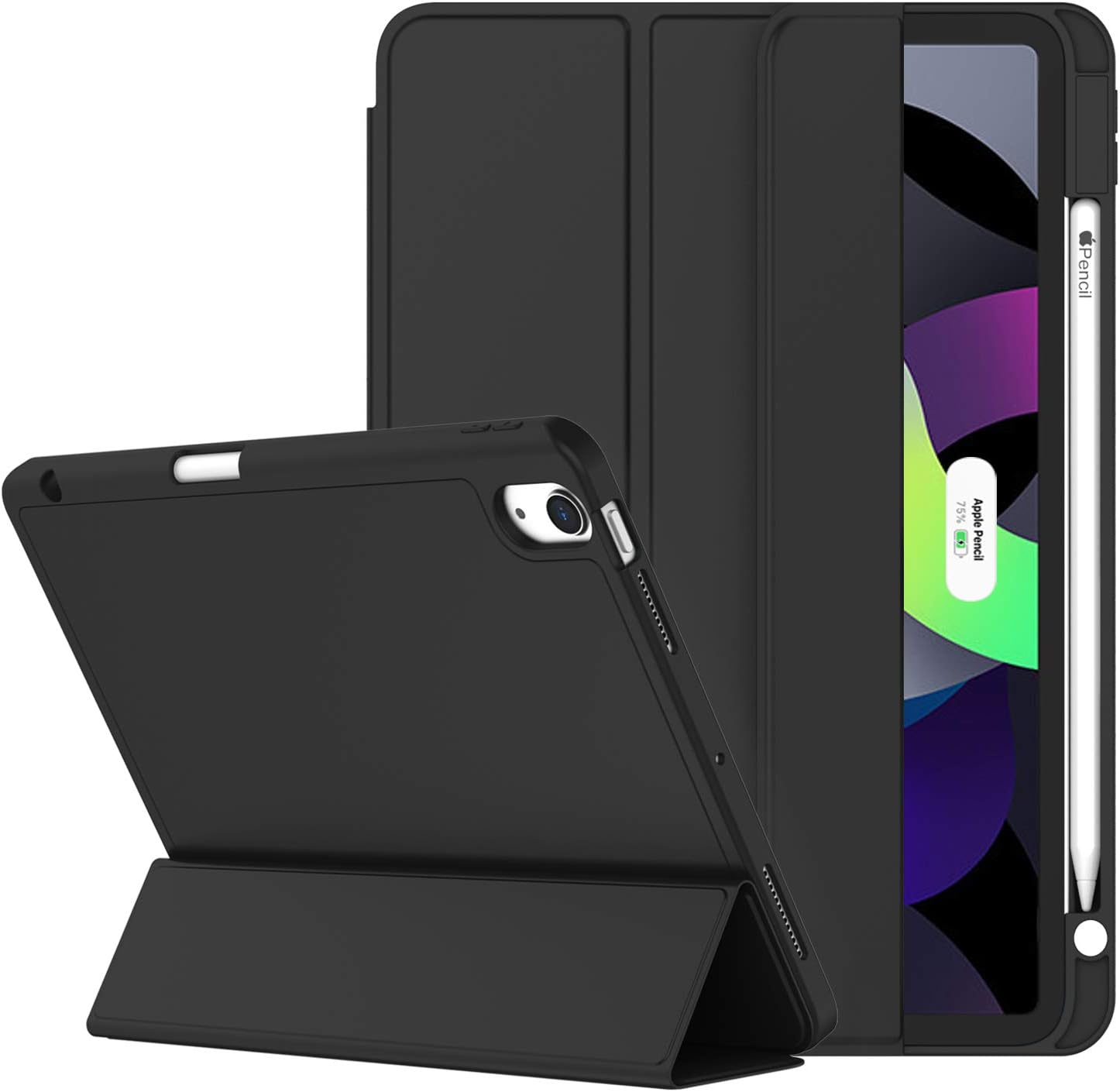 iPad Air 7/6 Case - Silicone Case with Pencil Slot for 2024/2025 Models