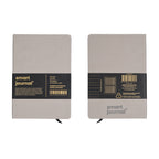 Smart Journal PU Leather Notebook - 80GSM, 80 Sheets