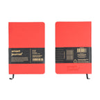 Smart Journal PU Leather Notebook - 80GSM, 80 Sheets