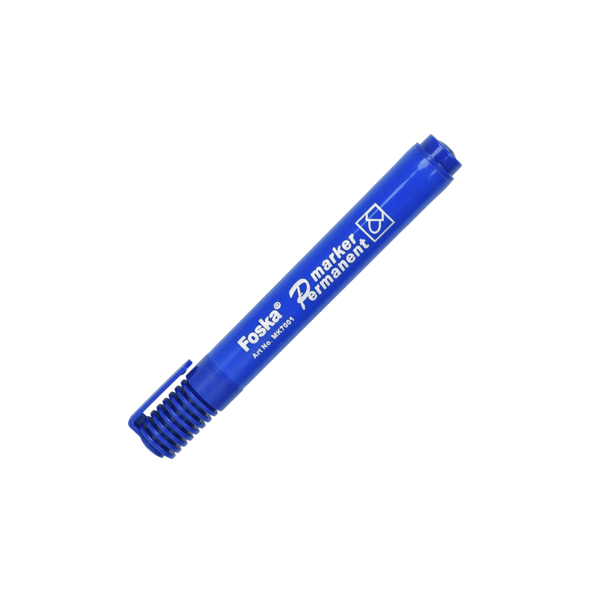 Foska® Permanent Marker Pen - MSDS Certified, Chisel/Bullet Tip, 360m Writing Length