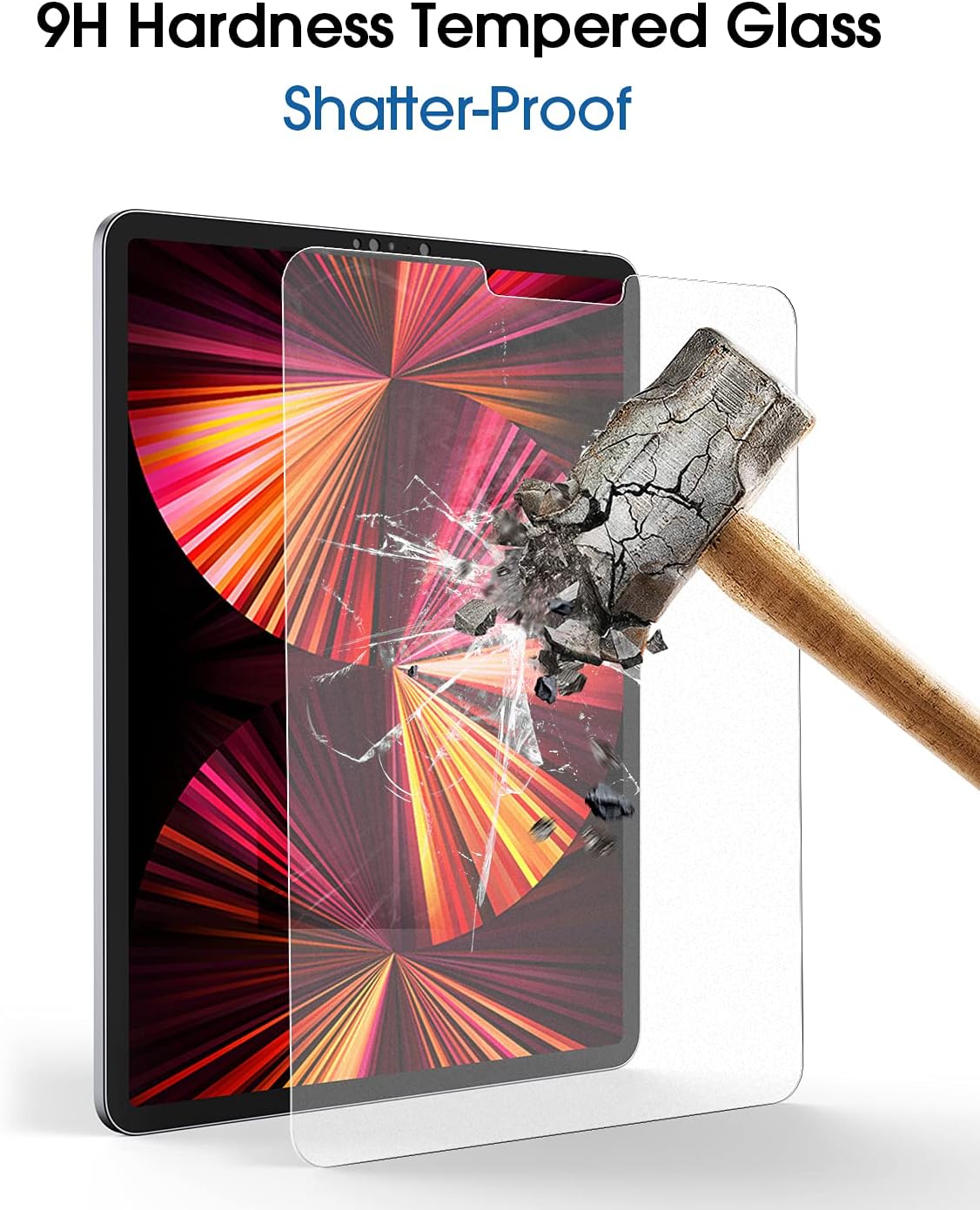 Matte iPad Screen Protector - Paper-Feel Anti-Glare for Pro/Air/Mini, Apple Pencil Compatible