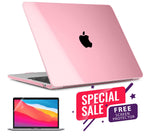 MacBook Air Case 13-15" for M2/M3/M4 - Soft Touch Shell with FREE Screen Protector