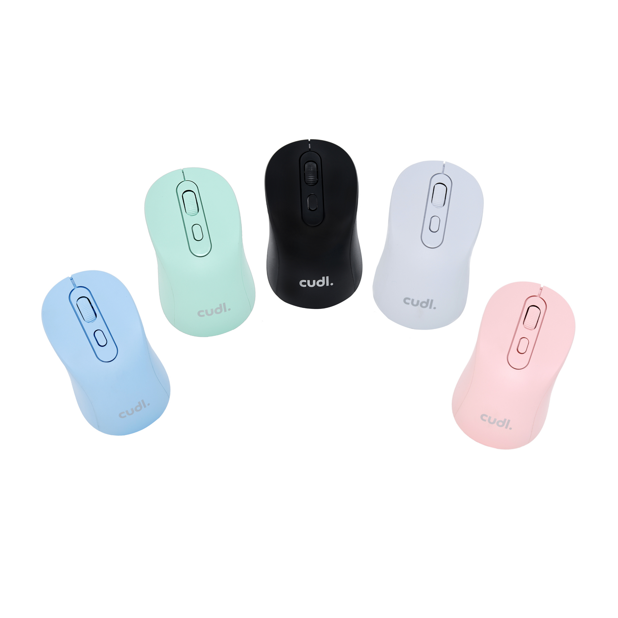 Cudl.™ Silent Wireless Mouse - 2.4GHz, Rechargeable, for PC/Mac
