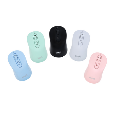 Cudl.™ Silent Wireless Mouse - 2.4GHz, Rechargeable, for PC/Mac