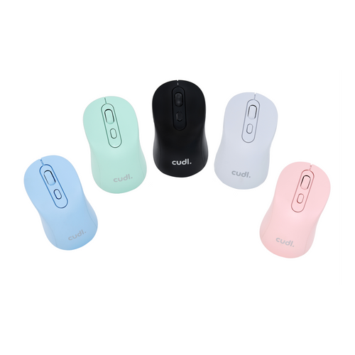 Cudl.™ Silent Wireless Mouse - 2.4GHz, Rechargeable, for PC/Mac