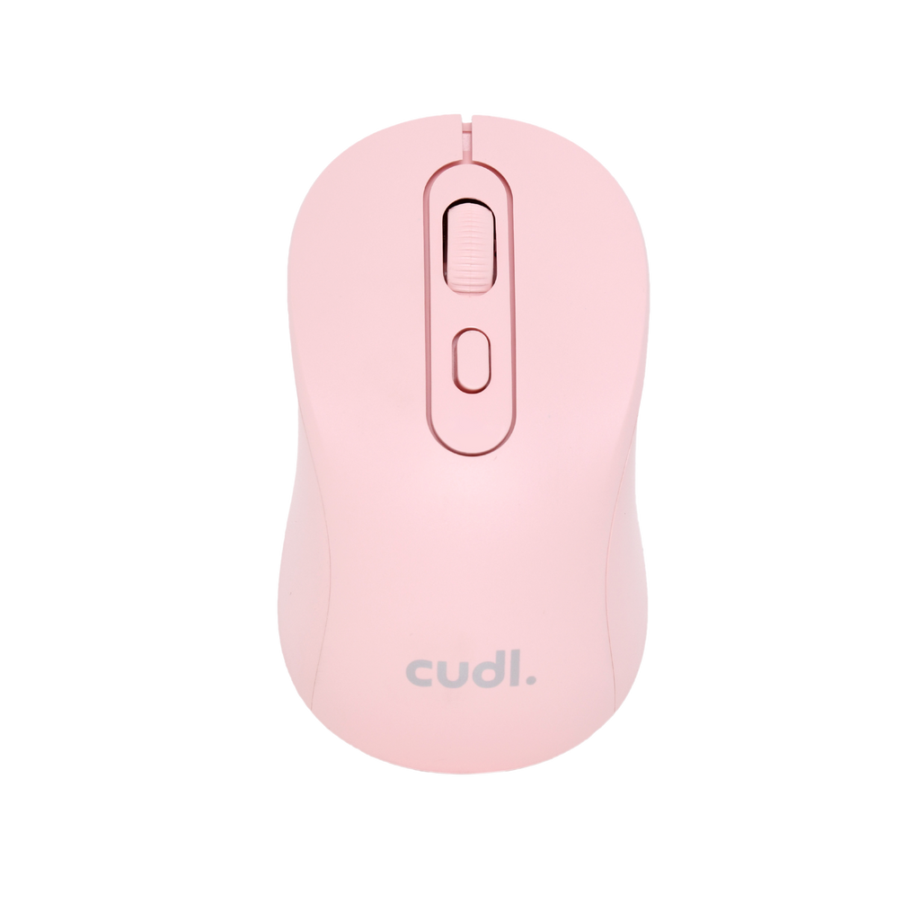 Cudl.™ Silent Wireless Mouse - 2.4GHz, Rechargeable, for PC/Mac