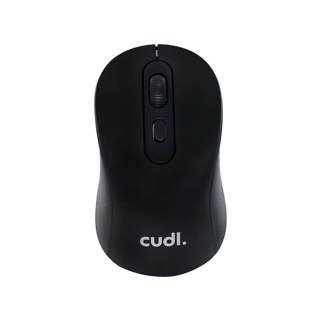 Cudl.™ Silent Wireless Mouse - 2.4GHz, Rechargeable, for PC/Mac