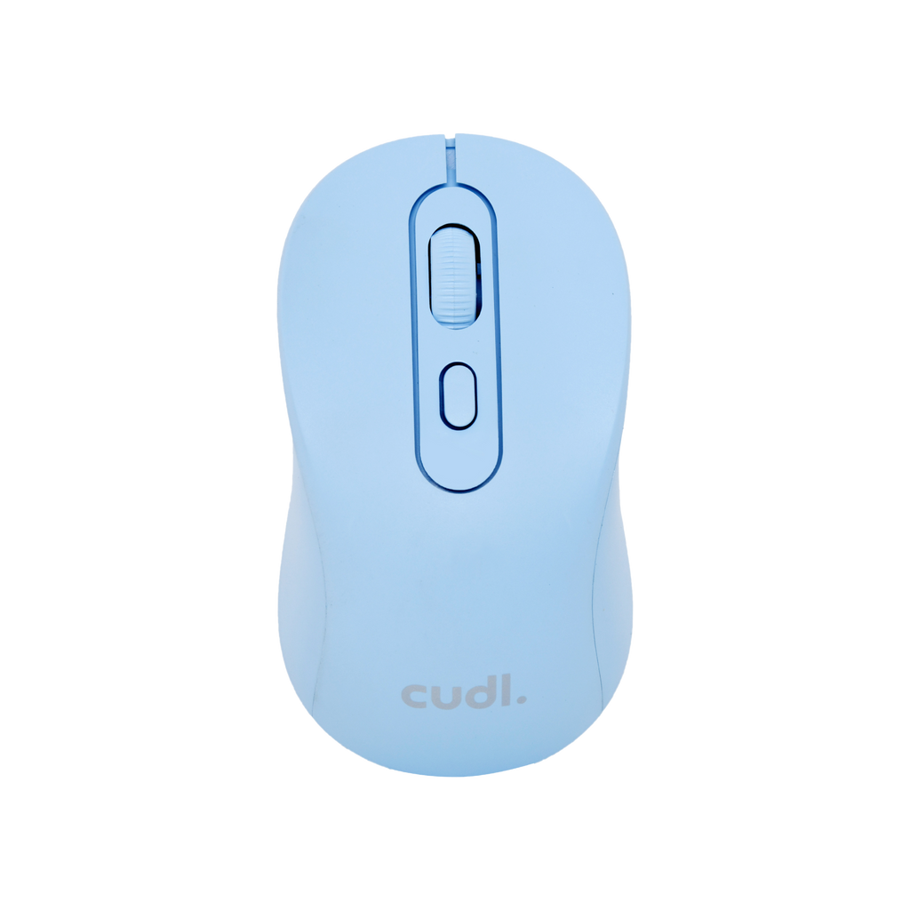 Cudl.™ Silent Wireless Mouse - 2.4GHz, Rechargeable, for PC/Mac