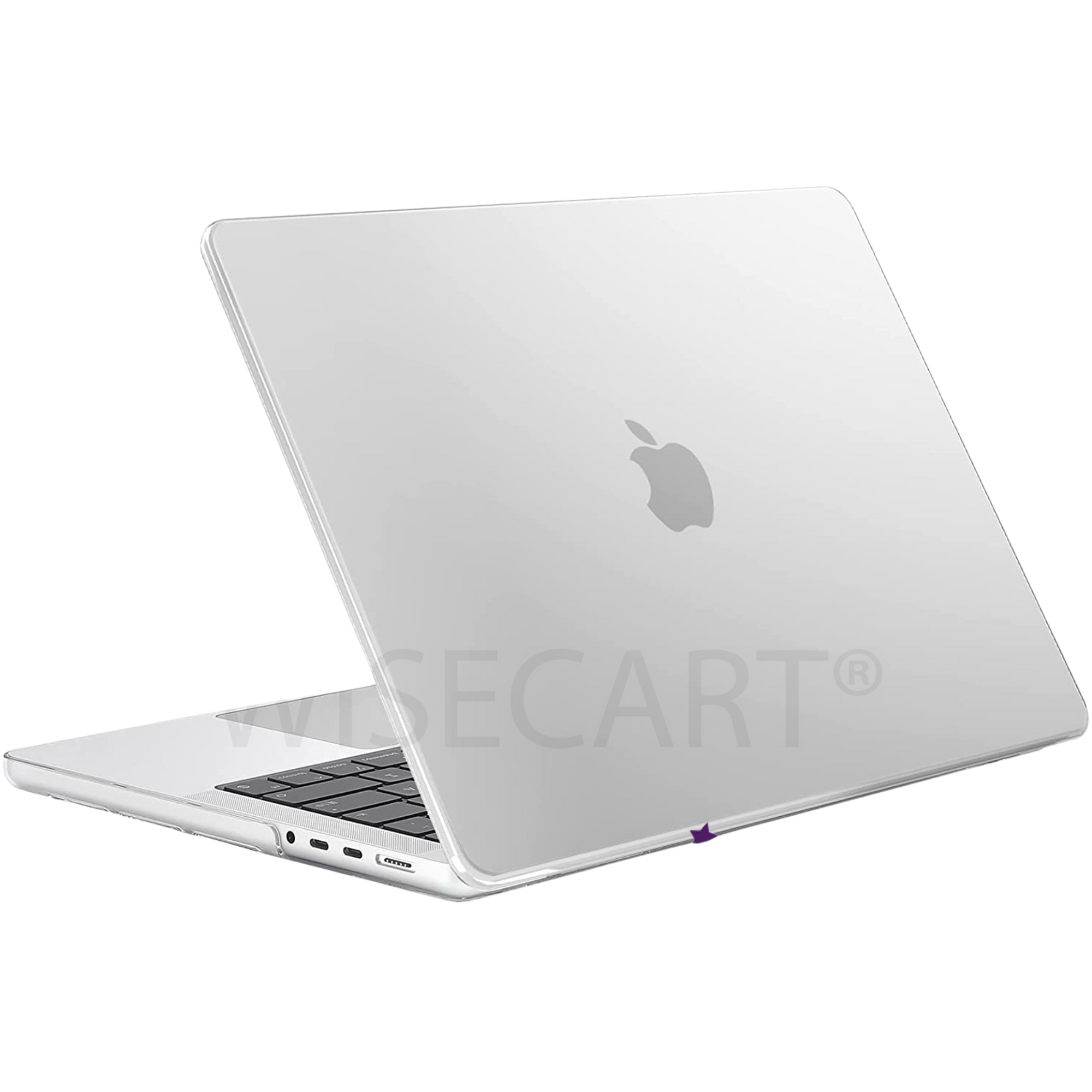 WiseCart® MacBook Pro 14/16" Case - Frosted Matte Hard Shell, Clear