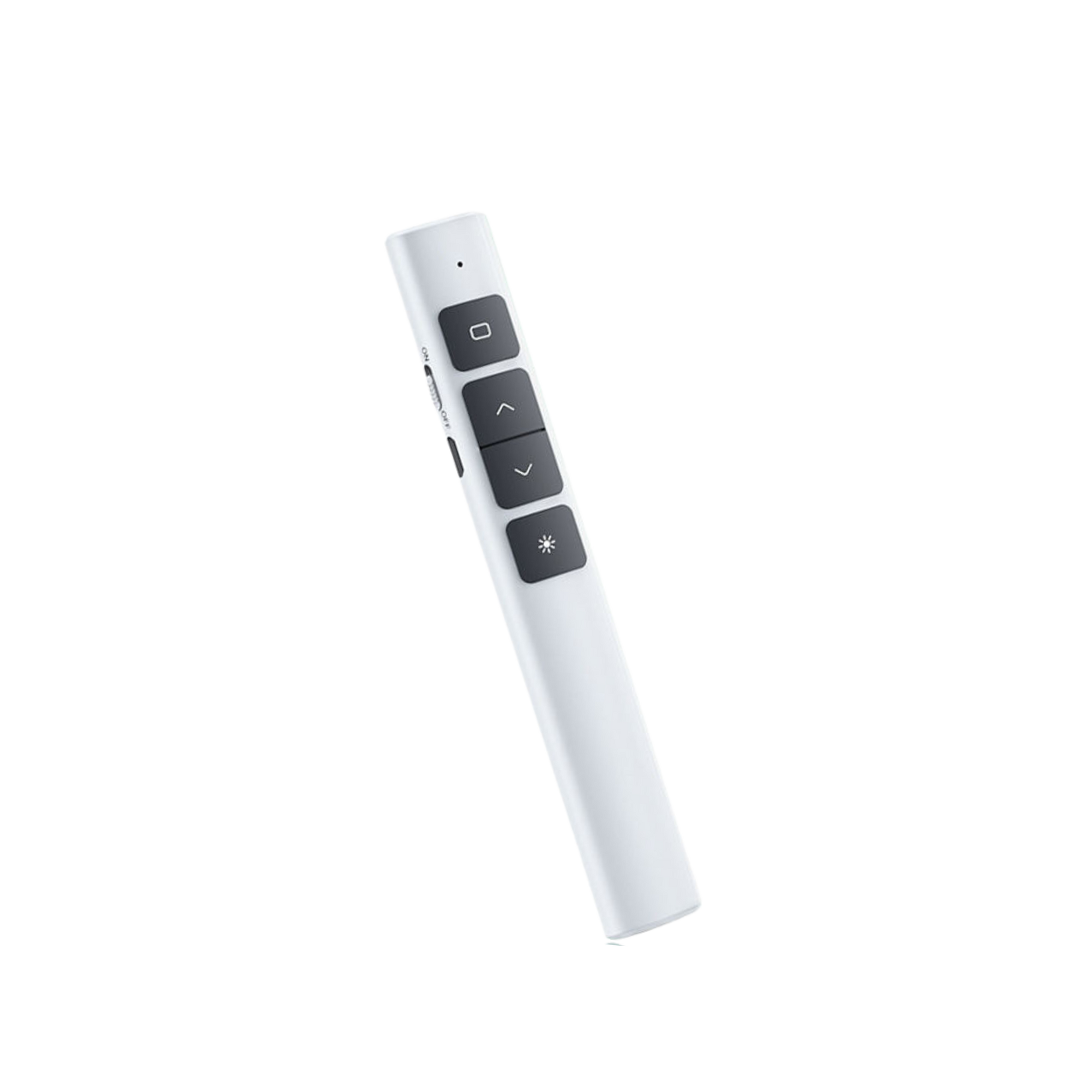 WiseCart® Wireless Presentation Remote - 2.4GHz, Red Laser, 100m Range, Rechargeable, for PPT/Google Slides