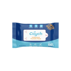 Caych® Flushable Wet  Wipes - 98% Decomposable, pH 6.5 with Witch Hazel & Aloe, 60+14 Sheet Pack