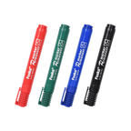Foska® Permanent Marker Pen - MSDS Certified, Chisel/Bullet Tip, 360m Writing Length