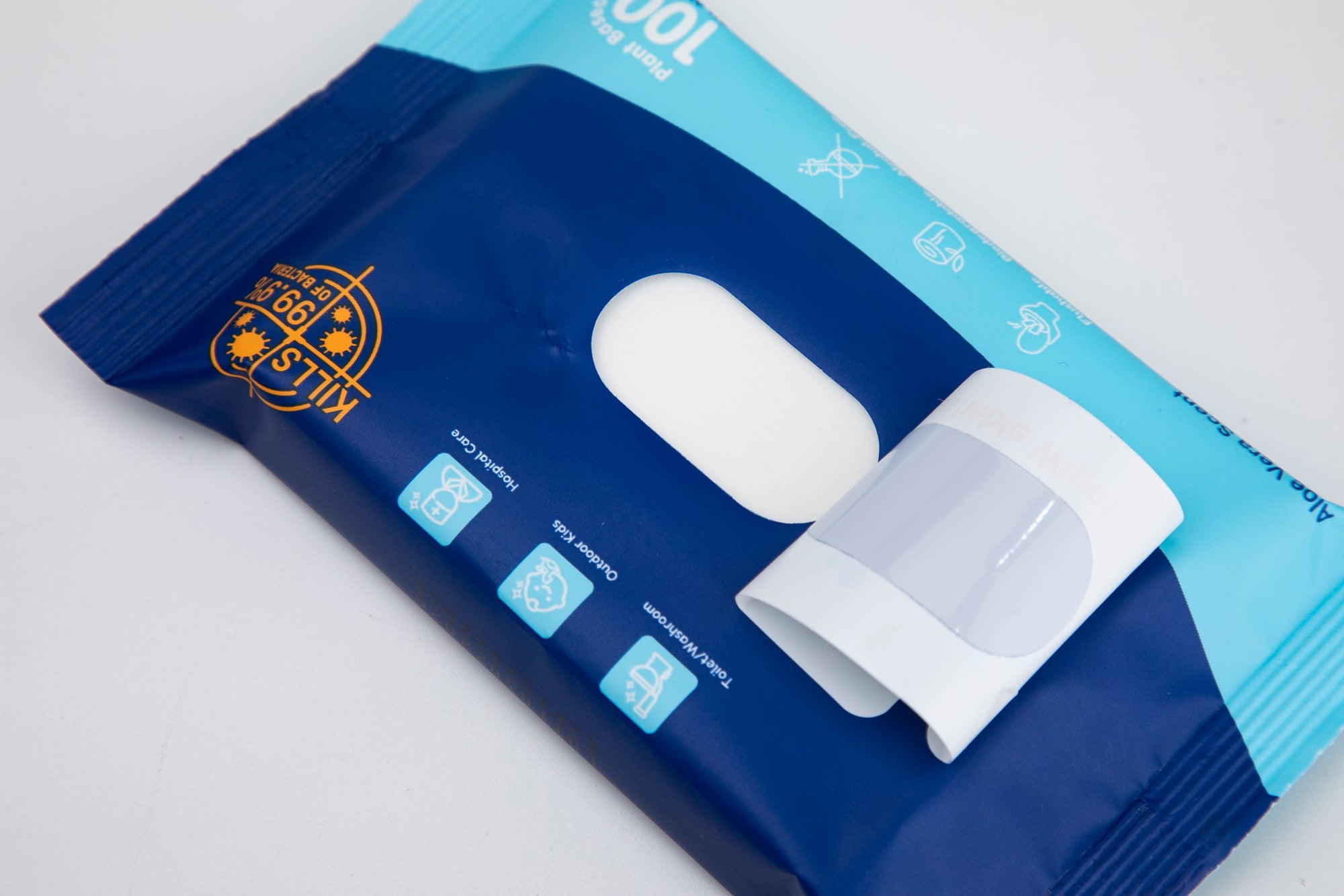 Caych® Flushable Wet  Wipes - 98% Decomposable, pH 6.5 with Witch Hazel & Aloe, 60+14 Sheet Pack