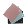 Cudl. Mouse Pad - Non-Slip Rubber Base, Stitched Edges, Smooth Cloth Surface (Black, Pink, Blue)