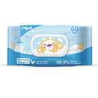 Caych® Flushable Wet  Wipes - 98% Decomposable, pH 6.5 with Witch Hazel & Aloe, 60+14 Sheet Pack