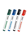 Foska® Whiteboard Markers - MSDS Certified, Bullet/Chisel Tip, 680m Writing Length