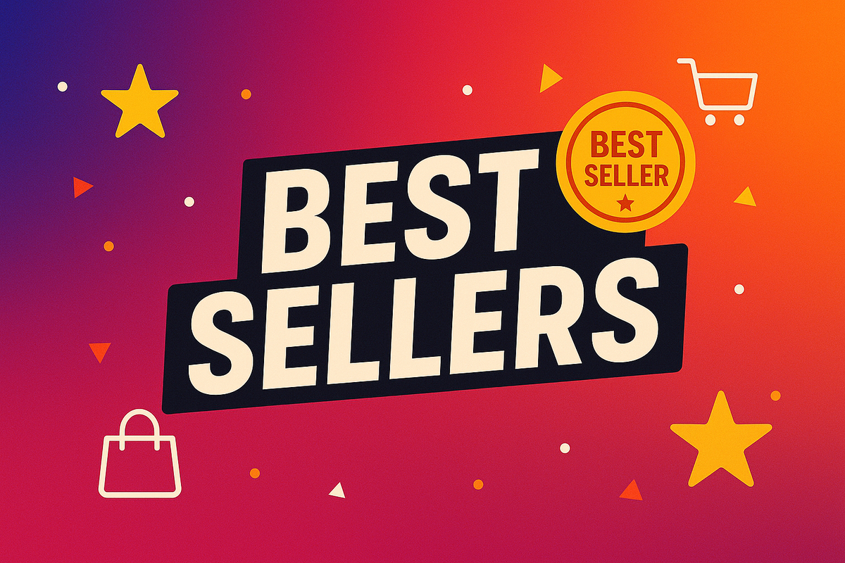 create promotional banner best seller