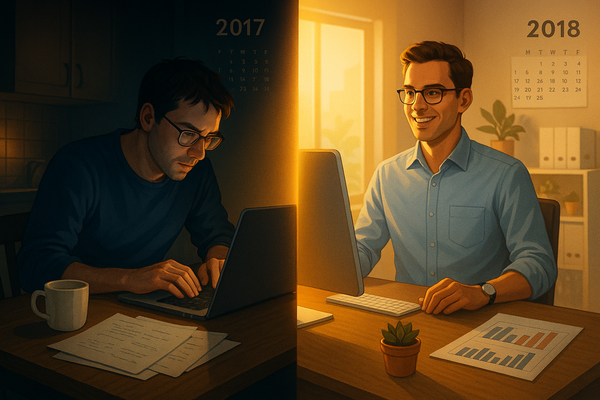 From Side Hustle to Full-Time Passion (2017–2018)