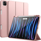 iPad Pro 11/13 inch Case - Silicone Case with Pencil Slot for 2015-2024 Models