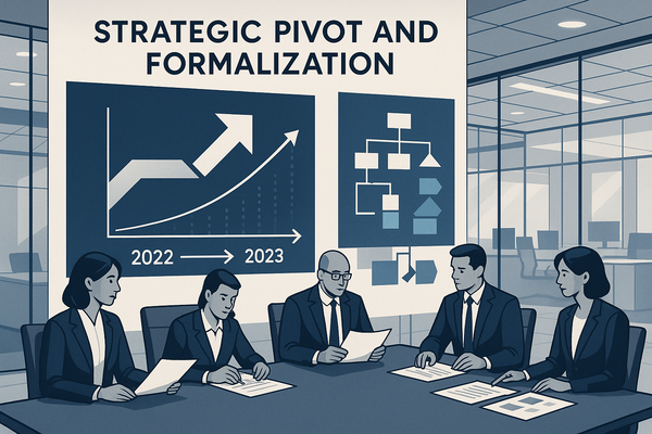 Strategic Pivot & Formalization (2022–2023)